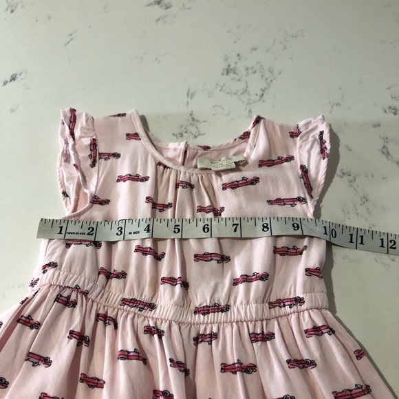 kate spade • pink infant hot rod car print dress - Picture 12 of 15